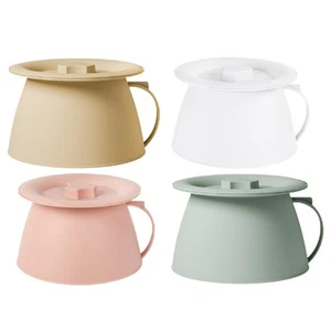 Home Spittoon with Lid Chamber Pot Easy Clean Portable Toilet Multiuse Urine Pot - Picture 1 of 21
