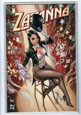 Zatanna #3 (2025) *Sealed *Mylar J Scott Campbell Exclusive DC Comics Ltd 3000 - Image 1 of 2