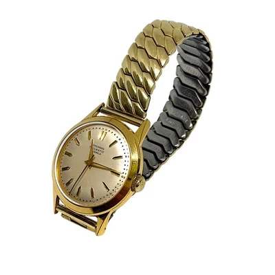 Junghans Trilastic rolled gold 17 Jewels men’s watch manual wind excellent cond. - Image 1 of 4