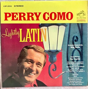 Perry Como "Lightly Latin" 12" Vinyl Record LP (S VG+/R VG+) - Picture 1 of 5