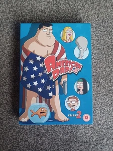 American Dad Volume 2 DVD Box Set 3 Discs Region 2 19 Episodes Series - Picture 1 of 8