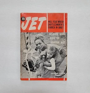 Vtg Jet Magazine November 25, 1965 Eartha Kitt, Shuttleworth's Ohio Church - Picture 1 of 5