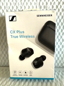 Sennheiser CX Plus Auriculares Intrauditivos Inalámbricos Verdaderos con Cancelación de Ruido (Negro) ¡NUEVOS!! - Imagen 1 de 14
