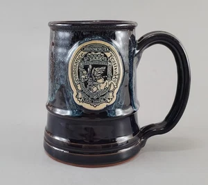 Minnesota Renaissance Festival 1996 Becher Blue Drip Glaze Deneen Pottery - Bild 1 von 9