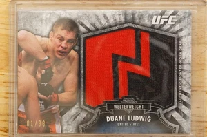 2012 Topps UFC Bloodlines Jumbo Fighter Relics Patch FJR-DL Duane Ludwig 1/88 - Picture 1 of 2