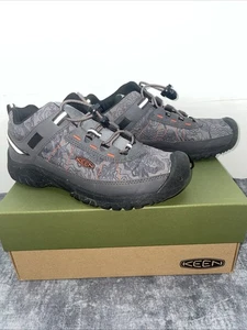KEEN Targhee Sport Magnet/scarlet Ibis Shoes Youth Size 4 - Picture 1 of 11