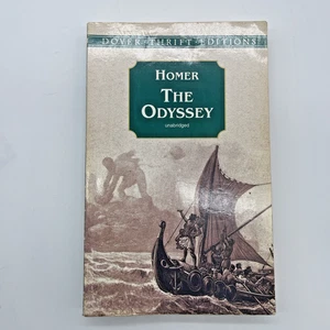 The Odyssey (Dover Thrift Editions: Literary - Paperback, by Homer - Acceptable - Picture 1 of 4