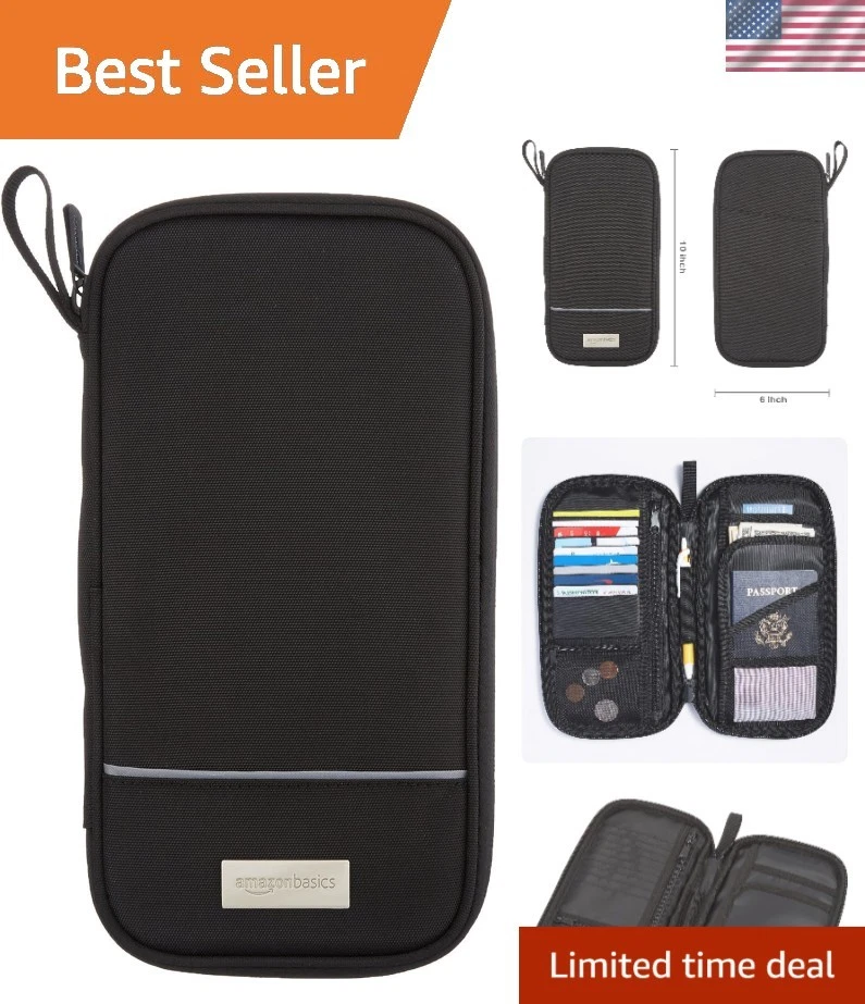 OPENBOX AmazonBasics RFID Travel Organizer