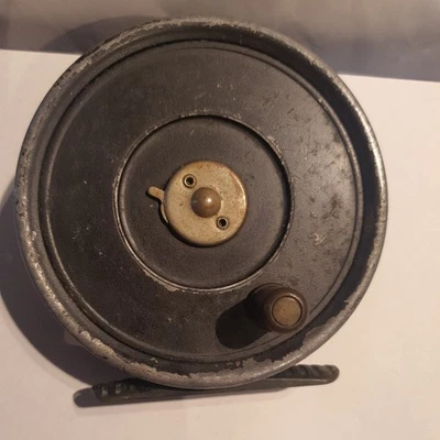 Antiguo CARRETE HARDY BROS. 'THE SINGULAR' 3 3/8" TRUCHA MOSCA. BUEN ESTADO Foto 1 de 4