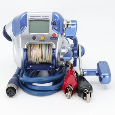 Shimano DENDOU MARU 1000H Exc 5+ Electric Reel w/ Cable Tested from JAPAN - Image 1 of 4