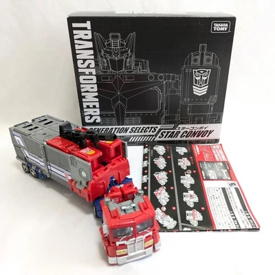 Takara Tomy Transformers Generation Selects Star Convoy Figure Excellent Boxed - Image 1 of 4