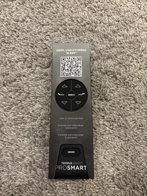 TEMPUR-PEDIC New OEM TempurPedic RF396E TEMPUR ERGO PROSMART Remote Control JLDK.111.19.01