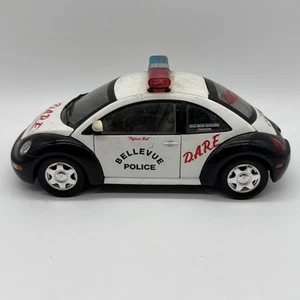 VINTAGE 1998 VW BEETLE BELLEVUE D.A.R.E. POLICE CAR 1/18  MATCHBOX COLLECTIBLE   - Picture 1 of 15