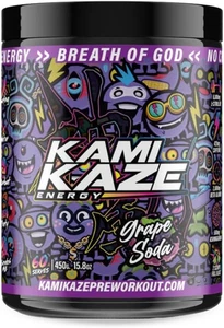Athletic Sport Kamikaze Pre Workout | High Energy Pumps | 30 Serves (Grape Soda) - Picture 1 of 12