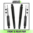 Front & Rear Gas Shock Absorbers for 1996-2002 Chevrolet Express 2500 RWD CHEVROLET Express Van