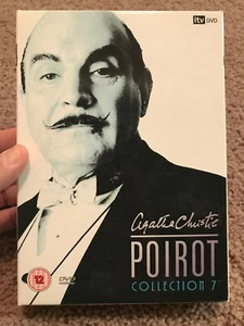 Agatha Christie's Poirot Collection 7 DVD Lot of 4 Region 2 Mystery British - Picture 1 of 11
