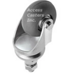 2SPGN 2" x 15/16" Glass Handling Swivel Caster, Neoprene Wheel, 75 lbs Capacity - Picture 1 of 1