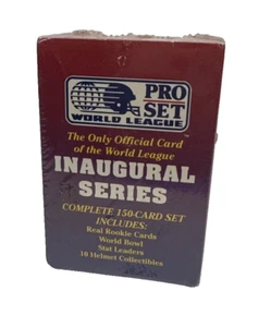 1991 Pro Set - World League - Factory Sealed Set - NFL Football - Picture 1 of 6