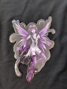 Purple Butterfly Fairy Bumper Sticker Vinyl Decal 6”x 4” - Picture 1 of 4