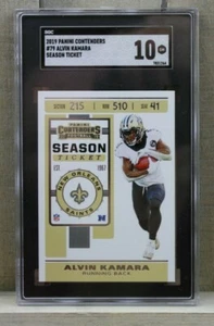 2019 Panini Contenders #79 Alvin Kamara SGC 10 - Bild 1 von 2