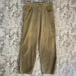 MAVI Max Hose Herren 31 x 32 Stil 170 breit voll gerades Bein khaki hellbraun Cord - Bild 1 von 15