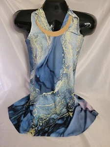 Ocean Wave Minikleid Multi Blau (Größe S) - Bild 1 von 6