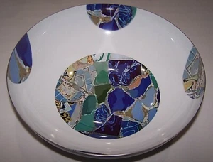 Lipper International Seascape Enamel & Stainless Steel Bowl ~ NEW - Picture 1 of 8