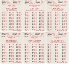 PHILADELPHIA PHILLIES 1961 APBA Reprint 25 Card Team Set - CALLISON- DEMETER