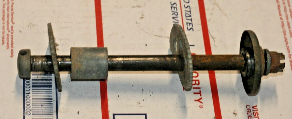 Honda TL 125 1973-1974 OEM eje trasero Foto 1 de 1