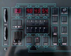 CRUMAR BIT 99 VINTAGE SYNTHESIZER — TAUNTEK FIRMWARE UPGRADE, NEW CAPS & MORE - Picture 1 of 16