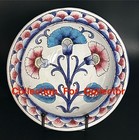 ROMANO INNOCENTI ! ITALIE BOL CERAMIQUE STYLE IZNIK EMAILLEE 1960