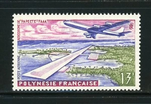 Polinesia Francesa MNH #C28 aeropuerto, sello Papeete - Imagen 1 de 1