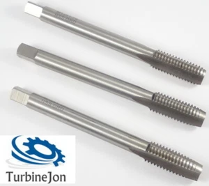 M8 x 1,25 HSS DIN376 Gewindebohrer - rechts - geschliffenes Gewinde - gerade Nut - TJ - Bild 1 von 9