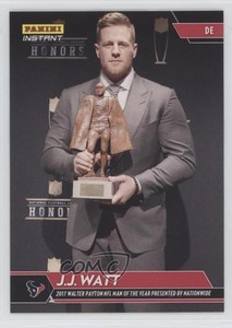 2017-18 Panini Instant NFL Award Winners /68 JJ Watt #563
