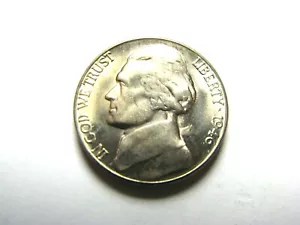 1946-S Brilliant Uncirculated Jefferson Nickel - Picture 1 of 8