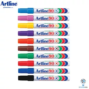 Artline 90 High Performance Permanent Marker Pen | Home Office School Stationery - Picture 1 of 16