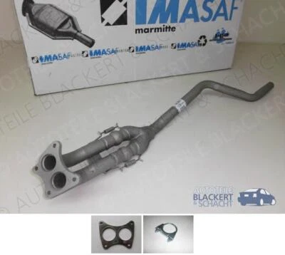 IMASAF Auspuff Hosenrohr+Dichtungen für Talbot Horizon 1.1+1.3+1.4+1.6 1978-1986 - Bild 1 von 4