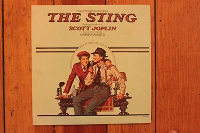 Sting Original Motion Picture Soundtrack (Redford Newmon) 1st Press MCA Vinyl LP - Image 1 of 4