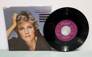 Anne Murray Somebody's Always Saying Goodbye 45 RPM Record LP w/ Picture Sleeve - Picture 1 of 2