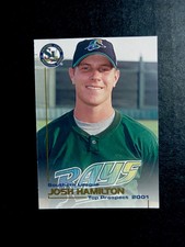 2001 Grandstand Southern League Top Prospects Josh Hamilton #22