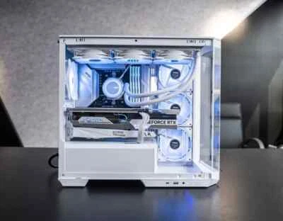 GAMING PC RTX 4090 24GB PROJECT ZERO 64GB DDR5 RAM 2TB NVME RYZEN 9 7950X3D - Image 1 of 4