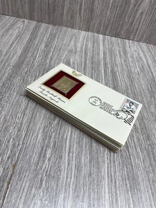 Gold Replica 1st Day Issue Info Cards lot of 8 Early Football Heres Coaches - Picture 1 of 11