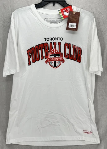Toronto FC Mitchell & Ness MLS Arch Team T-shirt - XL - White Retail $35 Cover