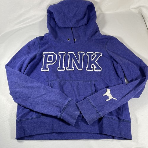 UNDERCOVER Felpa con cappuccio pullover maglione Victoria's Secret L ricamo logo incantevole grande Y2K