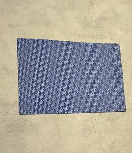 Dog Pet Bed Cover 2006 Handmade Blue Word Pattern USA Pet Cushion Washable - Picture 1 of 10