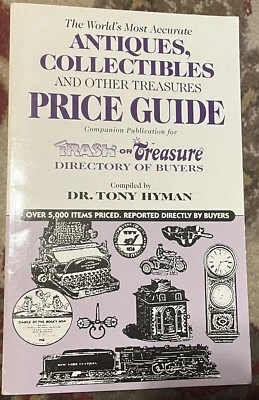 Antiques Collectibles & Other Treasures Price Guide By Dr Tony Hyman 1994 LB006 - Image 1 of 4