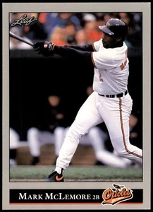 Mark McLemore #427a 1992 Leaf - Picture 1 of 2