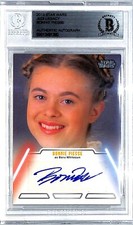 2013 Star Wars Galactic Files BONNIE PIESSE "Beru" Signed Auto Card BAS Slabbed