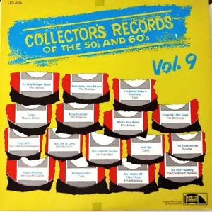 COLLECTORS RECORDS OF THE 50'S & 60'S -Vol. 9 - DOOWOP LP - NEAR MINT - Picture 1 of 4
