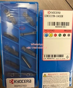 GDM3020N-040GM PR1225 CARBIDE INSERTS 10PCS Grooving Insert - Picture 1 of 1